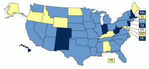 Map of CHCs